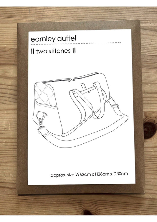 Earnley Duffel Bag Sewing Pattern