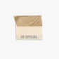 Metallic Side Seam (Cream) Woven Labels