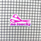 No Touchy! Sewing Scissor And Quilting Vinyl Sticker