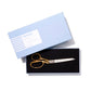 SOHMO Left-Handed Tailoring Shears 8" - Handmade in Italy, 24k Gold-Plated Handles