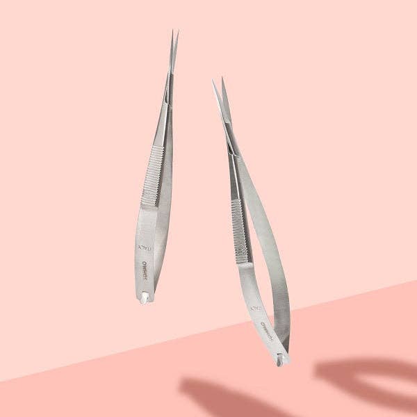 SOHMO Squeeze Snips - Italian Stainless Steel Spring Scissors for Sewing & Embroidery