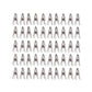 SOHMO Stainless Steel Quilt Binding Clips - Pack of 50