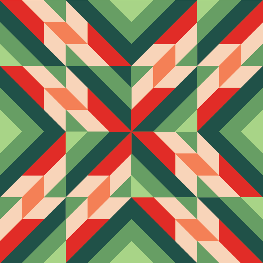 Star Lake Paper Pattern