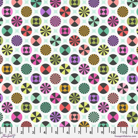 FreeSpirit Tula Pink Prince Charming Déjà Vu Taffy - Sugarrush