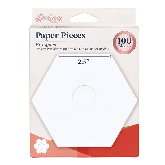 Paper Pieces - Pre Cut - Hexagon - ERPP.25