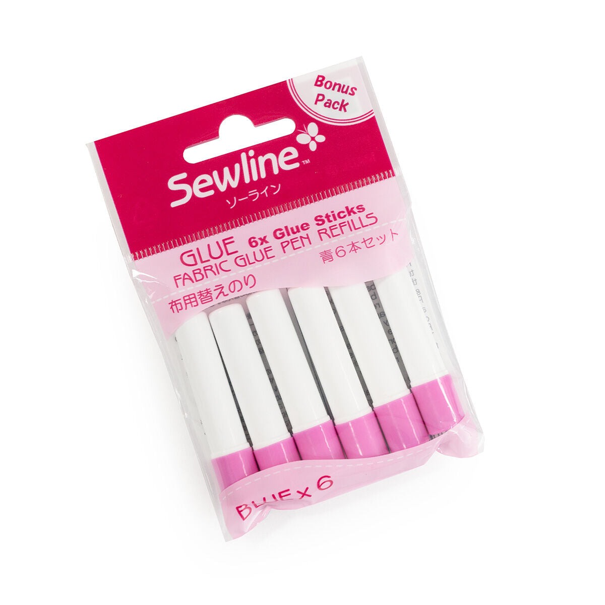 Glue Pen Refills - 6pk BLUE - FAB50063 - Sewline