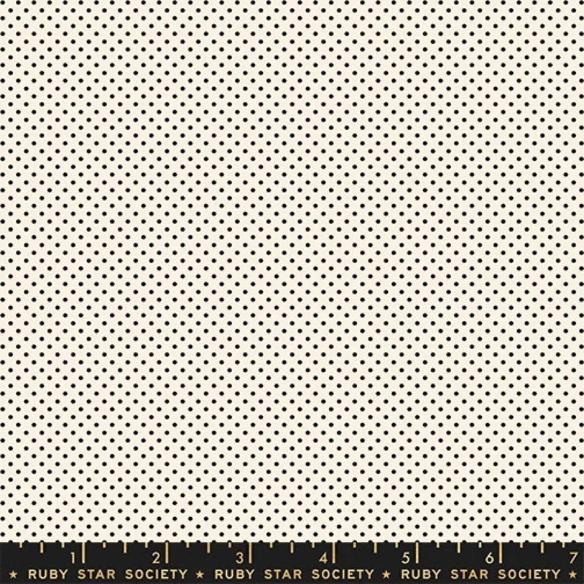 1-800-Calico - Mini Dot – Black on Natural