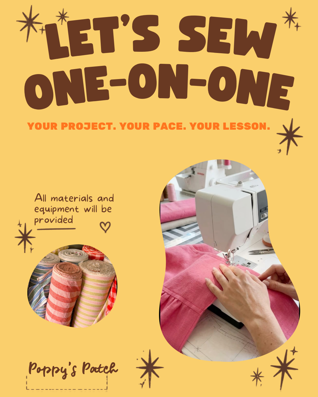 Let’s Sew One-On-One