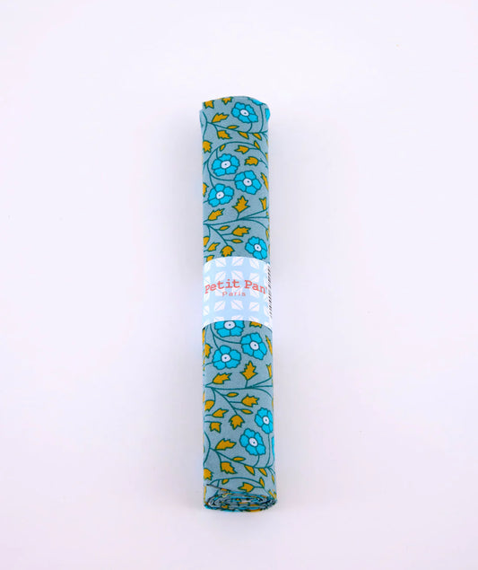 Aziza blue-grey cotton coupon