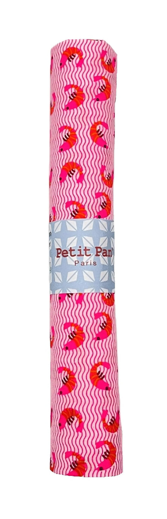 Coupon coton Krevett rose