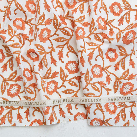 Indian Block Prints: Cottage - BPCT-02-TMP-SIENNA
