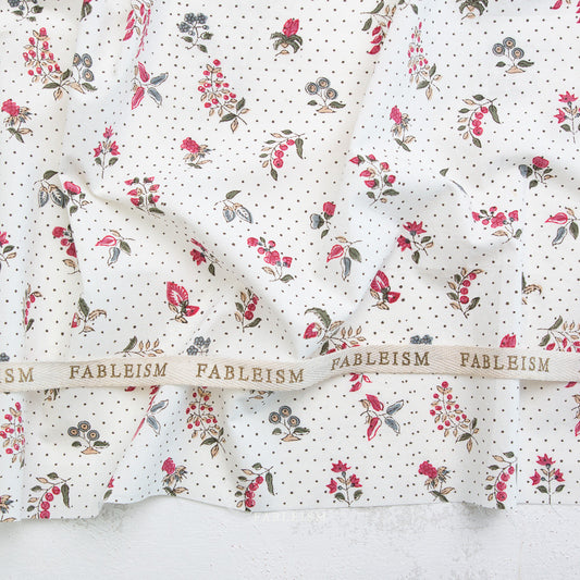 Indian Block Prints: Cottage - BPCT-05-DOT-CREAM