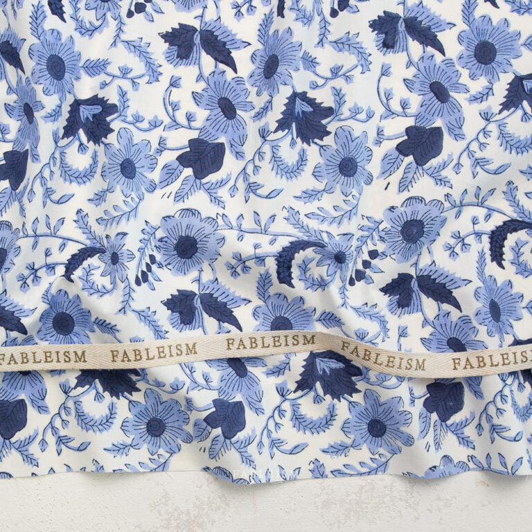 Indian Block Prints: Cottage - BPCT-08-CTY-BLUE
