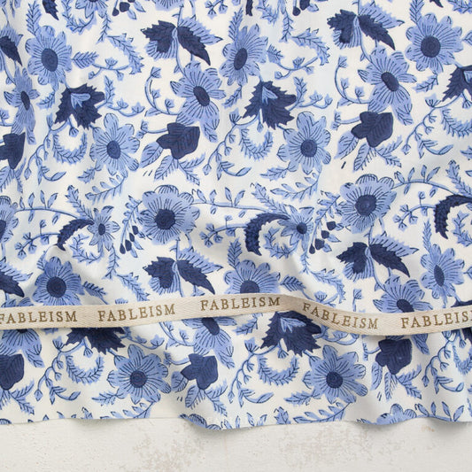 Indian Block Prints: Cottage - BPCT-08-CTY-BLUE