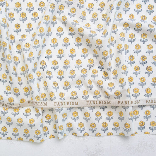 Indian Block Prints: Cottage - BPCT-10-FWG-YELLOW