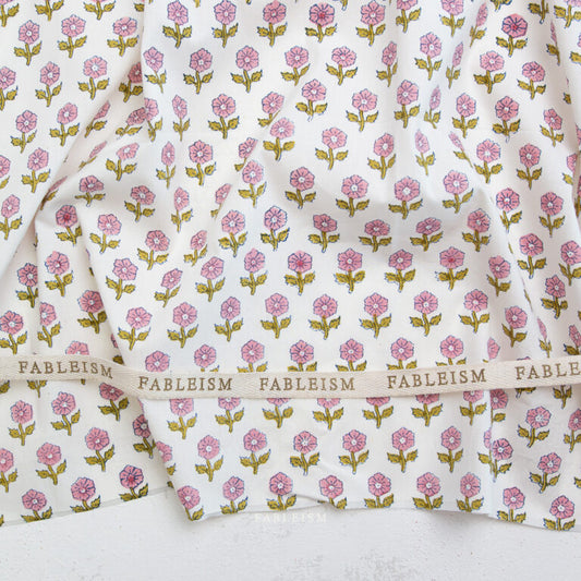 Indian Block Prints: Cottage - BPCT-10-FWG-PINK