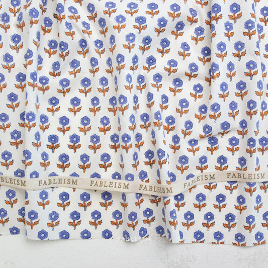 Indian Block Prints: Cottage - BPCT-10-FWG-VIOLET