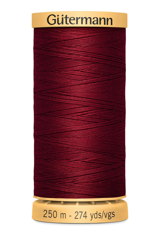 Gutermann Cotton Thread 250M - 019015-2433 - Claret