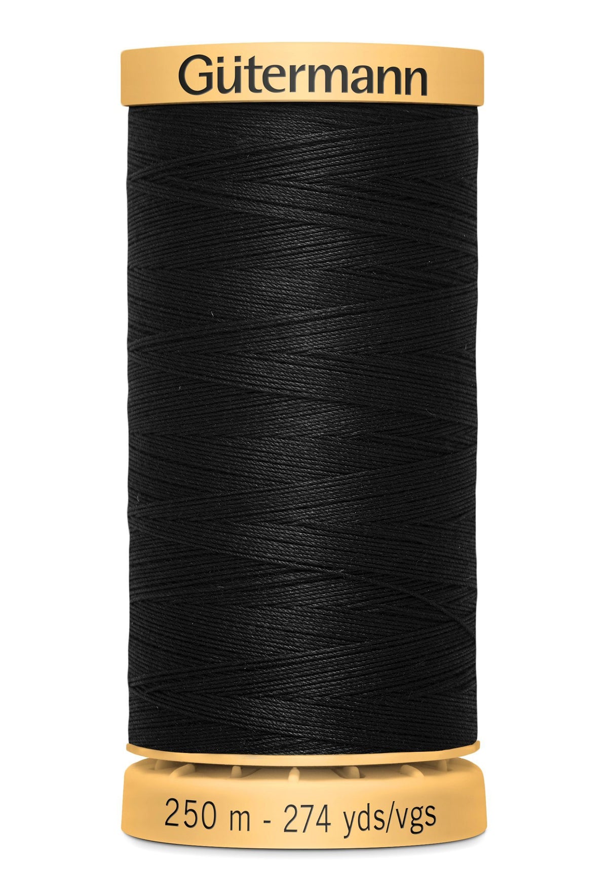Gutermann Cotton Thread 250M - 019015-5201 - Black