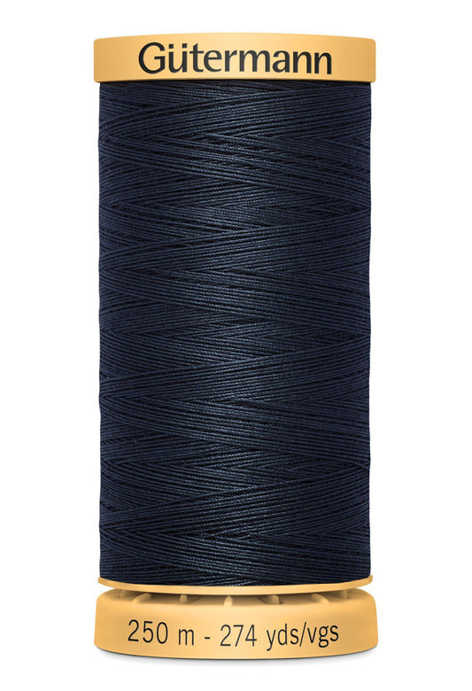 Gutermann Cotton Thread 250M - 019015-5412 - Burnt Charcoal