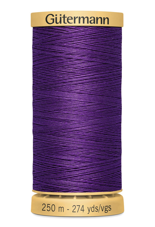 Gutermann Cotton Thread 250M - 019015-6150 - Port Purple