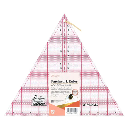 Sew Easy - Triangle Ruler - 12 inch - 60 degree