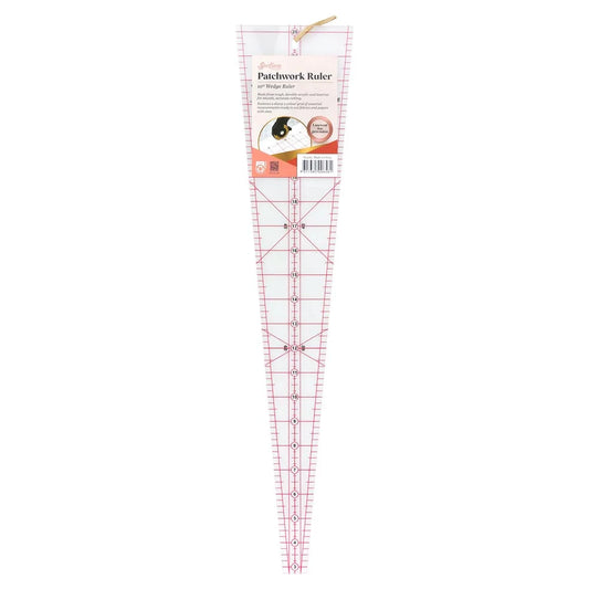 Sew Easy - Patchwork Ruler - Wedge - Imperial