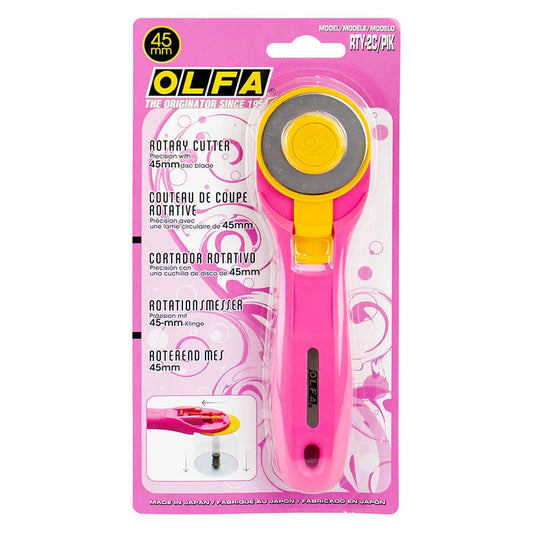 Olfa - Rotary Cutter - Pink - 45mm