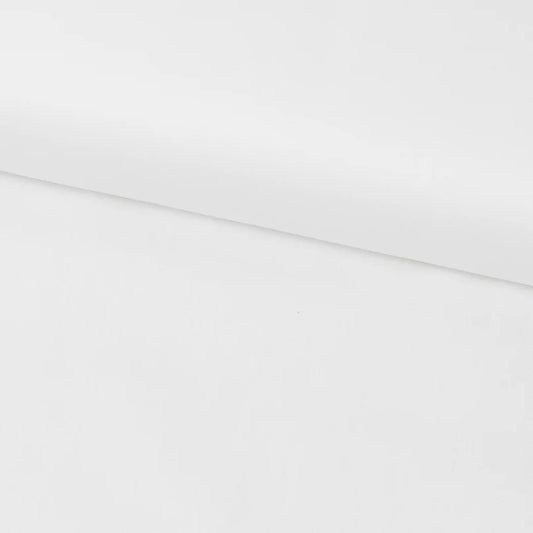 Premium 100% Cotton Solids - Bright White