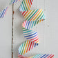 2.5" Bias Quilt Binding – Rainbow Stripe (Ready-Made Cotton Binding)