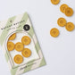 Mustard Retro Buttons