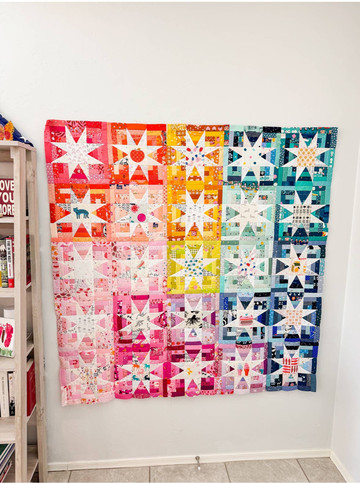 Nova Flare Quilt Pattern Printed