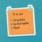 To Do List Sticker