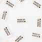 Made by Auntie Organic Cotton Labels