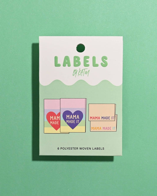 Mama Made It Woven Labels