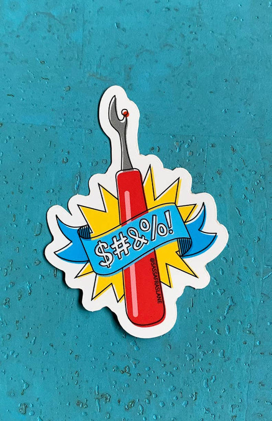 Seam Ripper Sticker