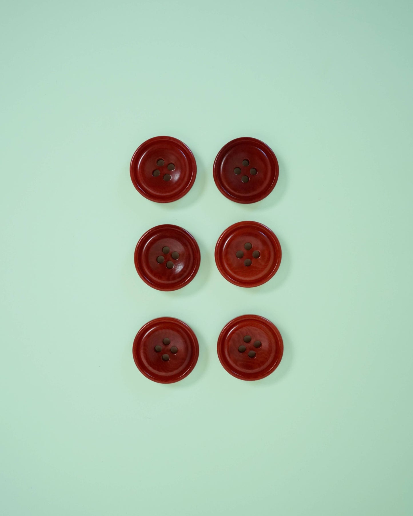 Amber 3/4" Corozo Nut Buttons