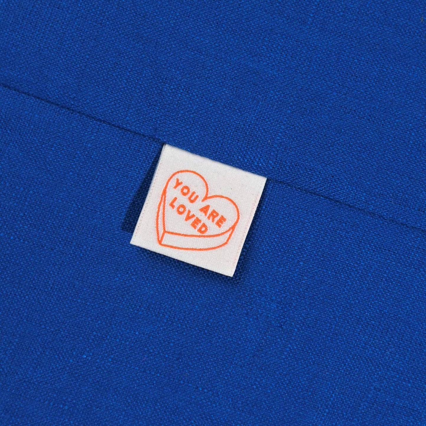 You Are Loved Woven Labels