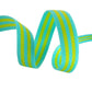 2yd Lime/Turquoise - 1" Nylon Webbing - by Tula Pink