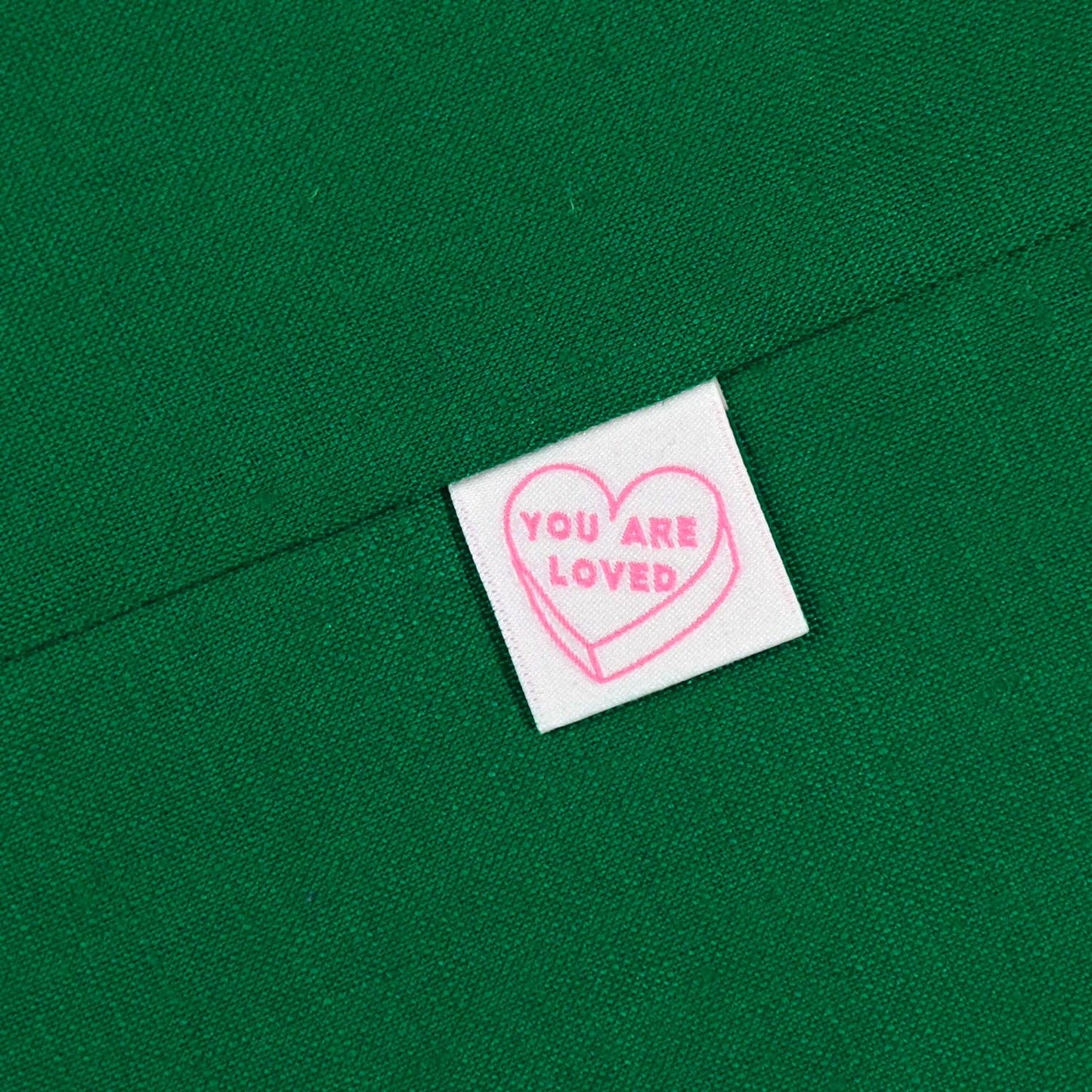 You Are Loved Woven Labels