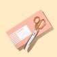 SOHMO Large Tailoring Shears 10" - Handmade in Italy, 24k Gold-Plated Handles