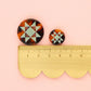 Quilt Star Small 5/8" Buttons