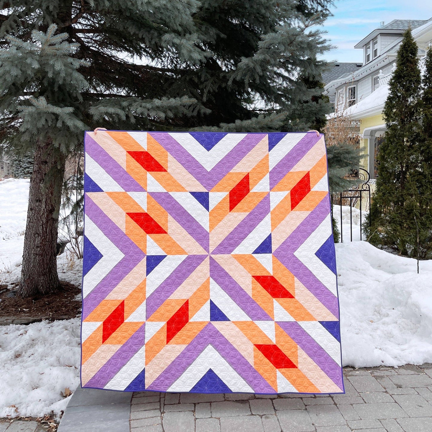 Star Lake Paper Pattern
