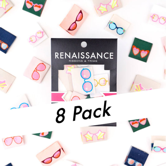 Sunnies - Woven Label Pack - 8 PACK