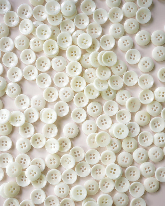 Milk 1/2" Corozo Nut Buttons