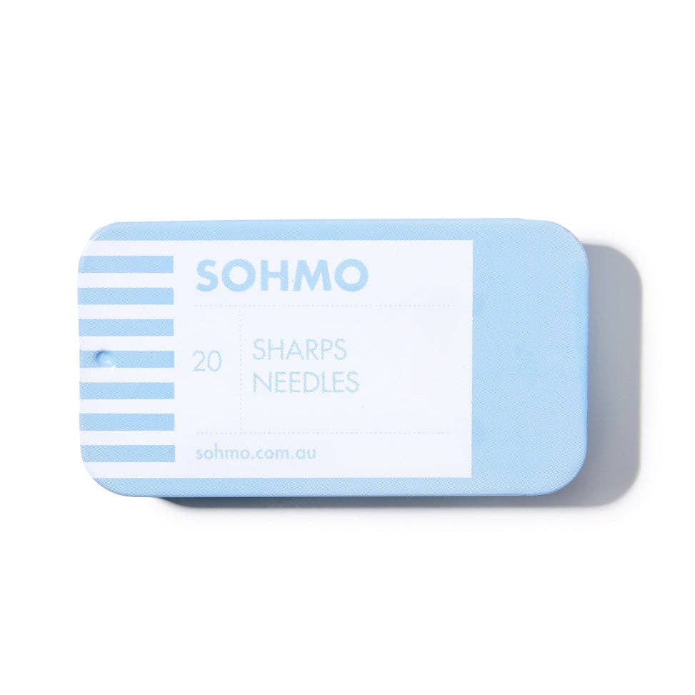 SOHMO Sharps Needles - Japanese-Made Hand Sewing Needles, 4 Sizes
