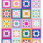 Nova Burst Quilt Pattern Printed