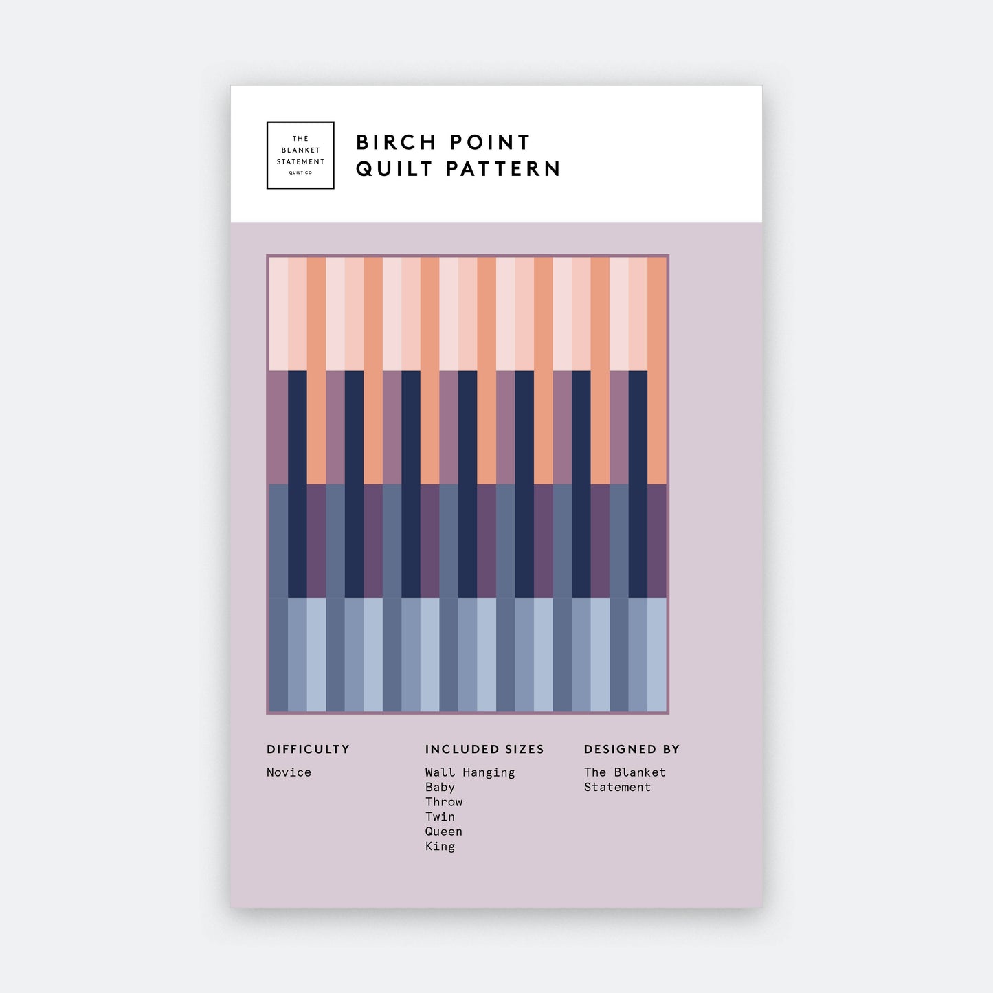 Birch Point Paper Pattern