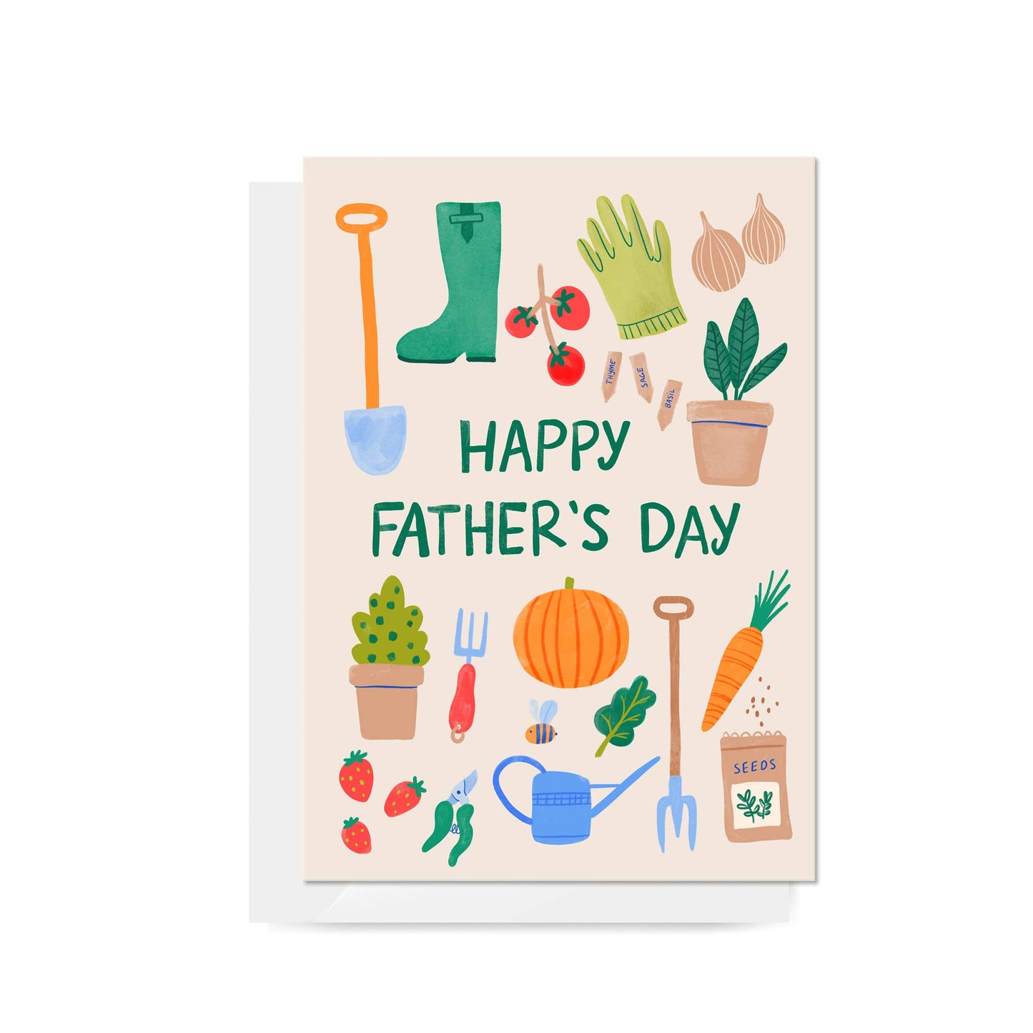 Gardening "Happy Father's Day" Greeting Card