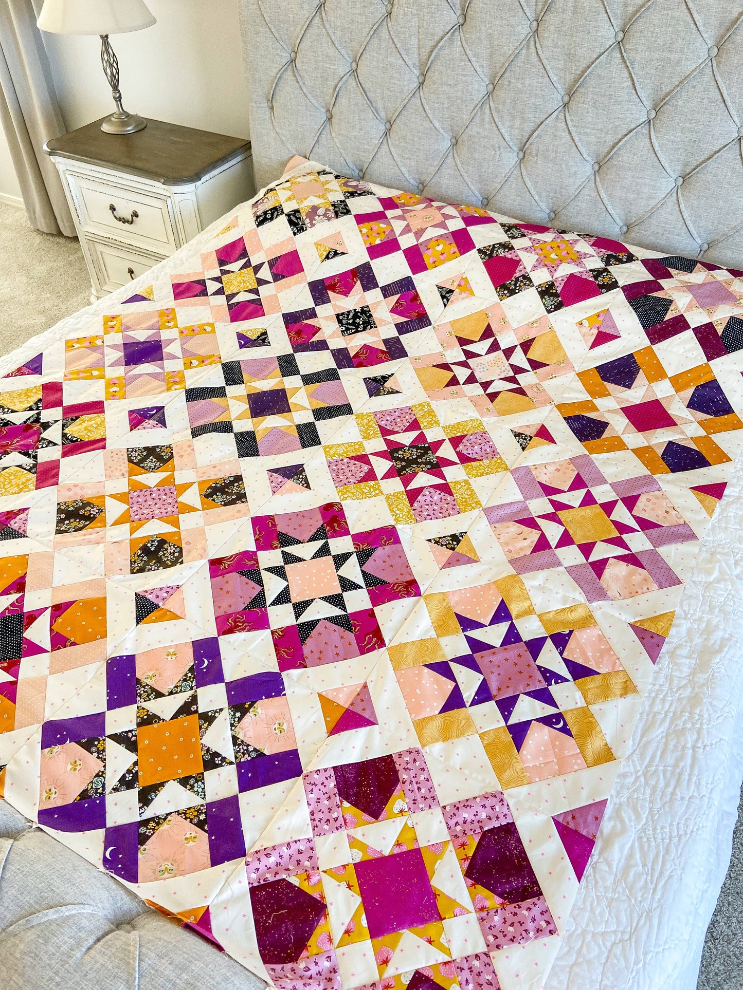 Extracelestial Quilt Pattern Printed
